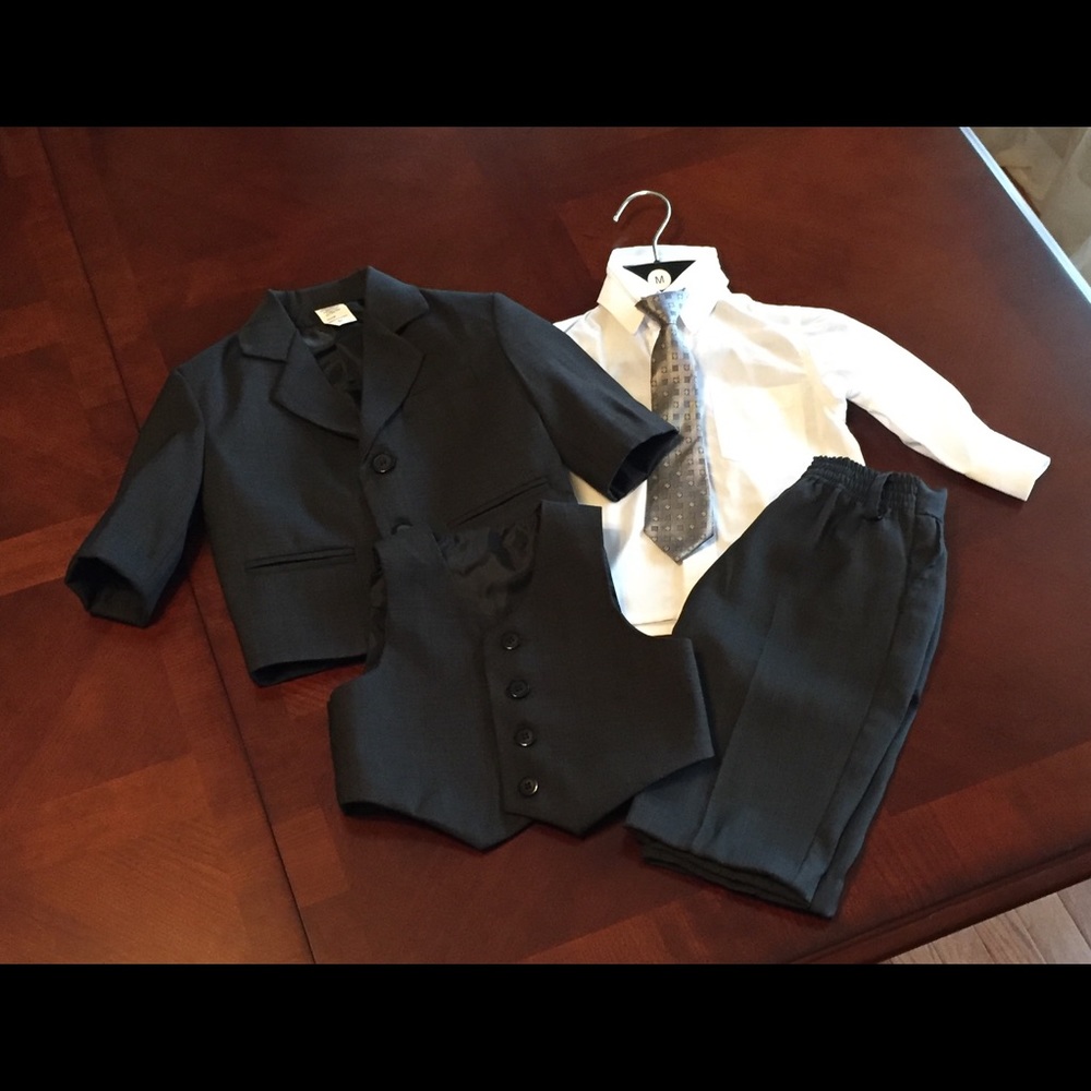 Toddler Boy 5 Piece Suit